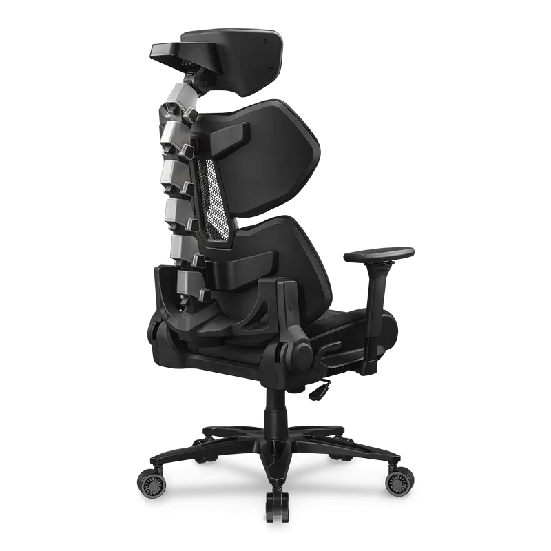 Игровое кресло Cougar Terminator Elite Искусственная кожа Чёрный | Серебристый