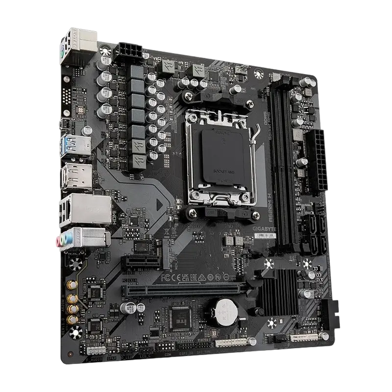 Материнская плата Gigabyte A620M H AM5 Micro-ATX