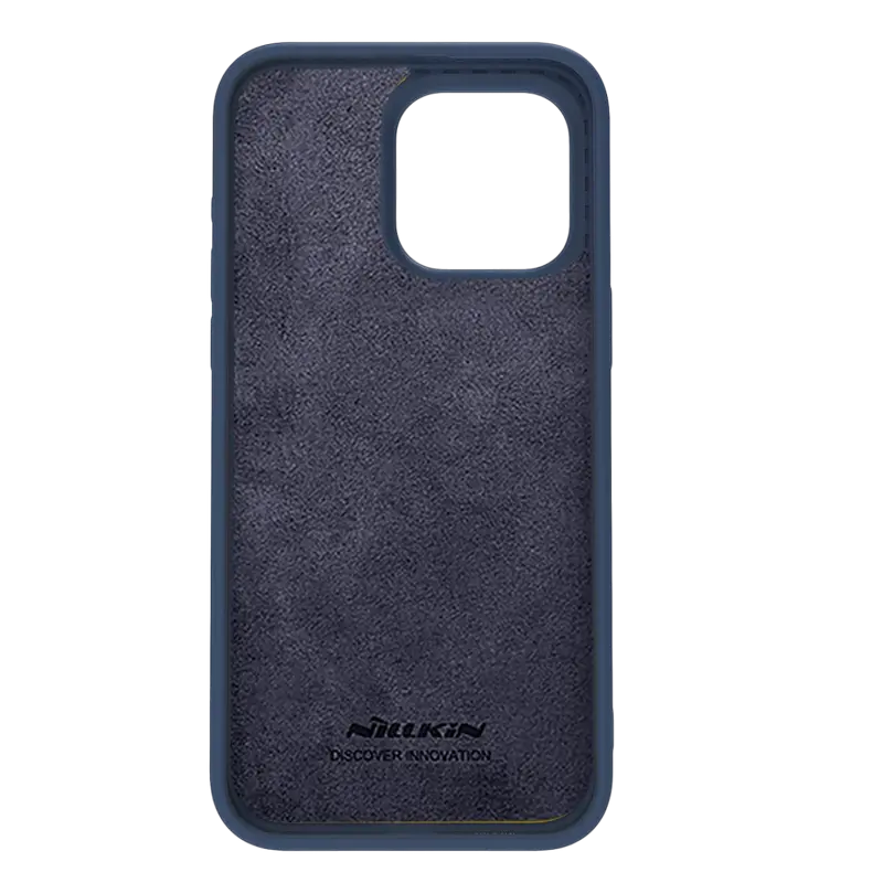 Чехол Nillkin Apple iPhone 15 Pro Max CamShield Silky Silicone CamShield Silky Темно-синий