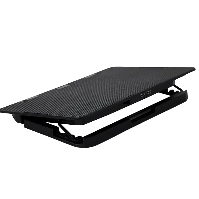 Охлаждающая подставка для ноутбука Gembird NBS-2F15-02 15.6 Черный