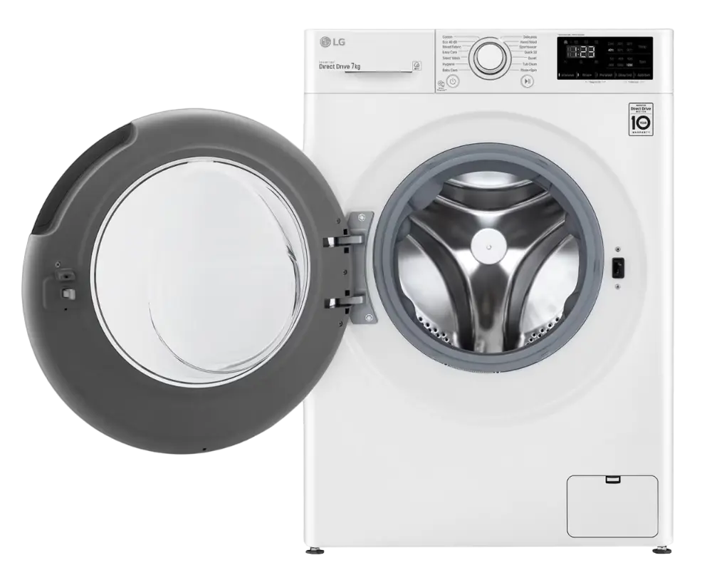 Mașină de spălat LG F2WV3S7N3E Alb