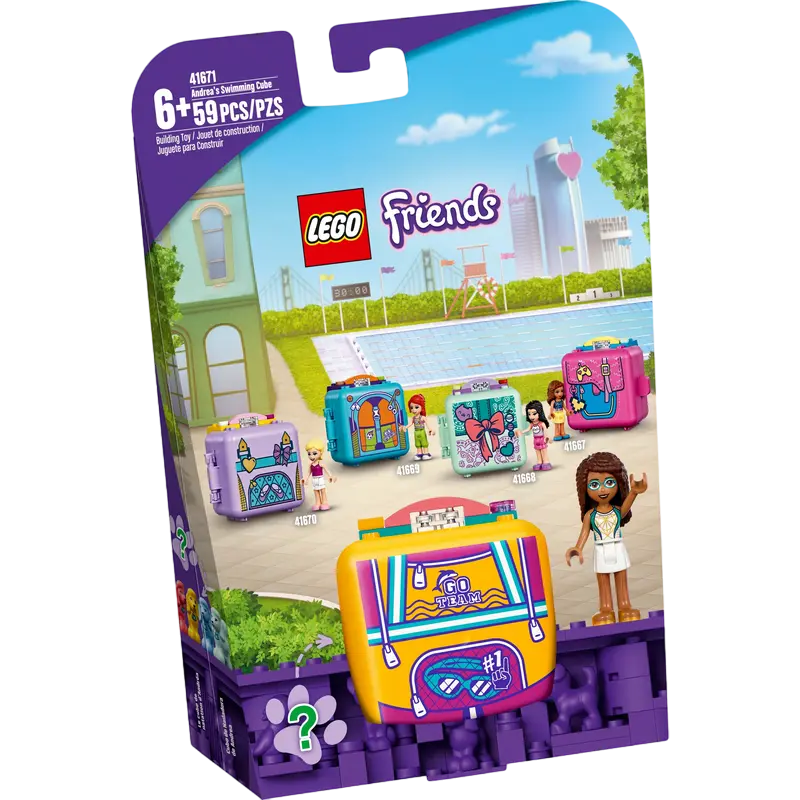 Конструктор LEGO Andrea's Swimming Cube Жёлтый