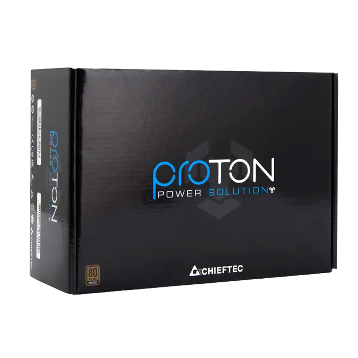 Tip Блок питания для компьютеров Chieftec BDF-600S Proton Series ATX Черный