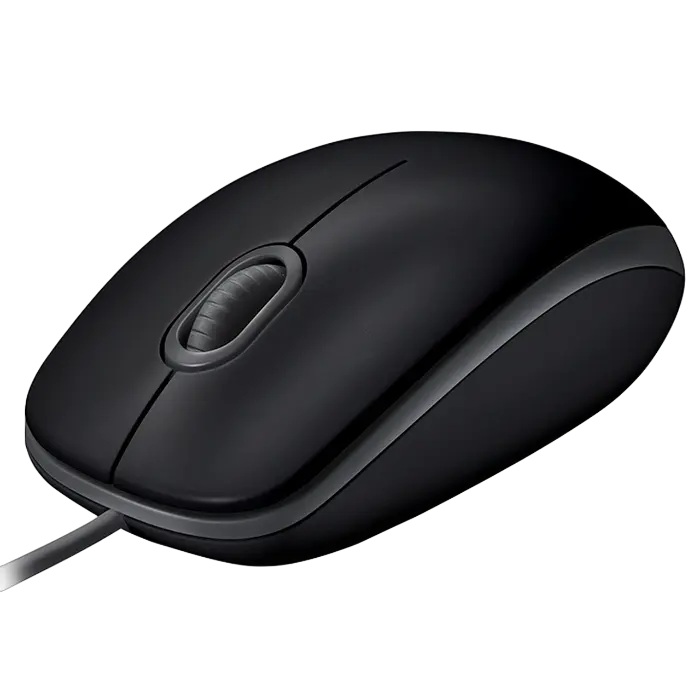 Мышь Logitech B110 Silent Проводное Чёрный