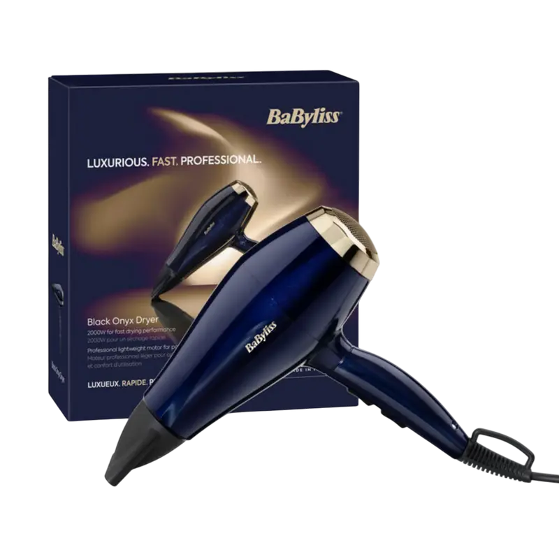 Фен BaByliss Black Onyx Синий