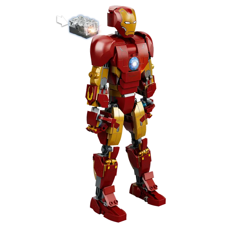 Constructor LEGO Iron Man Figure Roșu