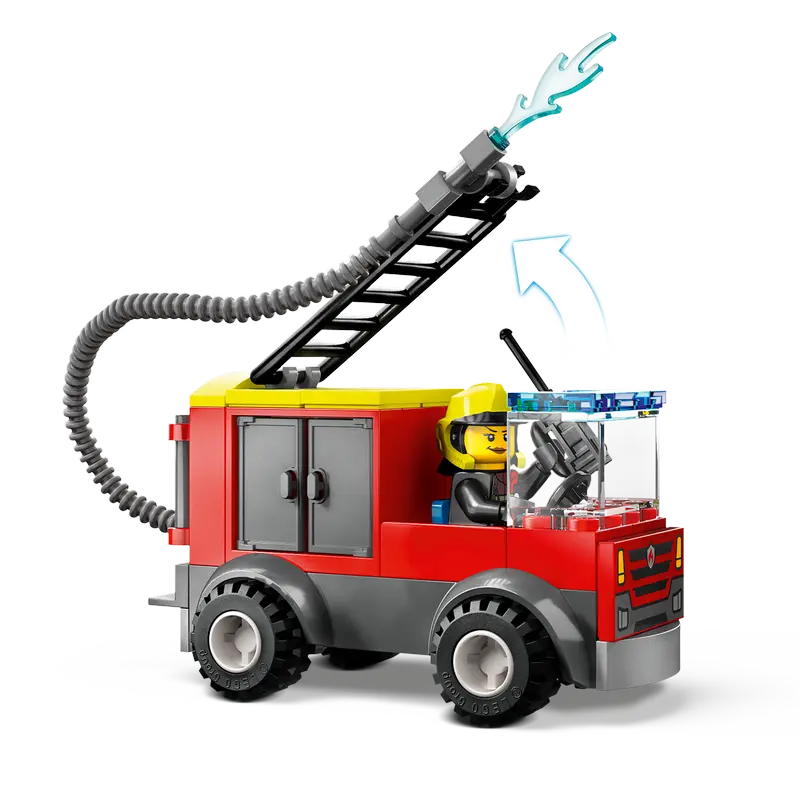 Конструктор LEGO Fire Station and Fire Truck Разноцветный