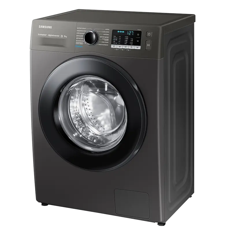 Стиральная машина Samsung WW80AAS22AX/UA Нержавеющая сталь