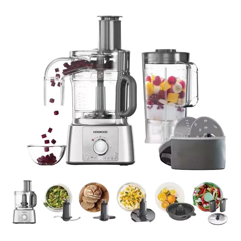 Кухонный комбайн Kenwood FDP65.820SI Серебристый