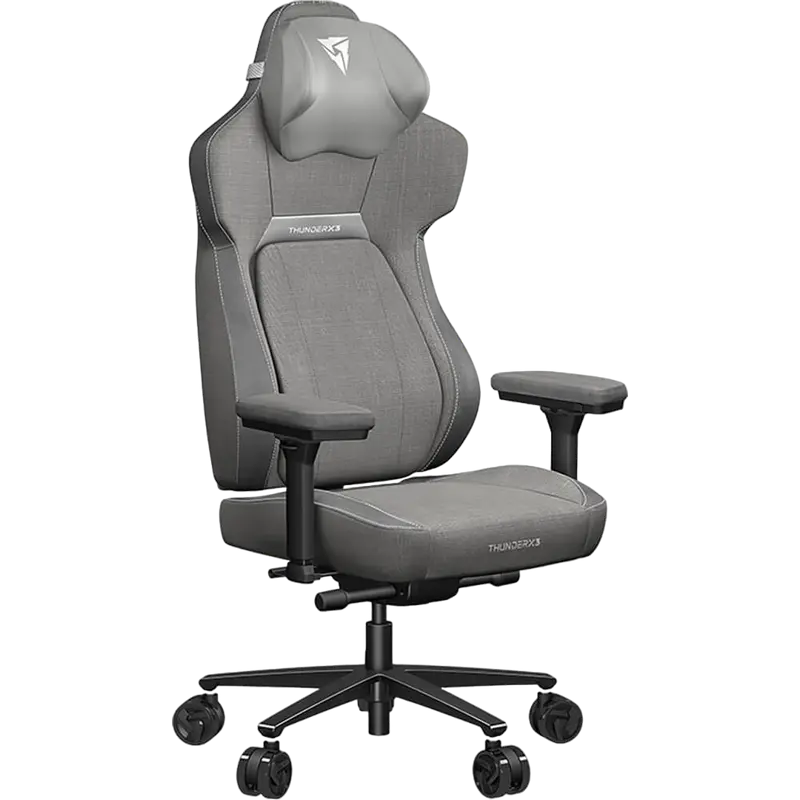 Scaun Gaming ThunderX3 CORE LOFT PU Piele,Țesătură Grey