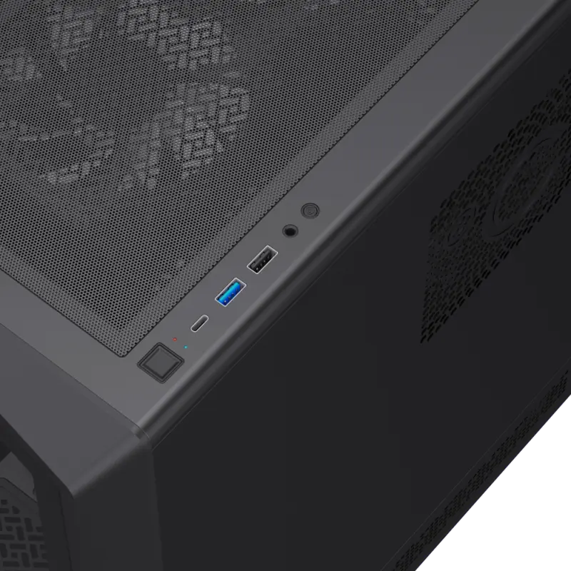 Компьютерный корпус Gamemax VISTA COC AB Midi-Tower Черный