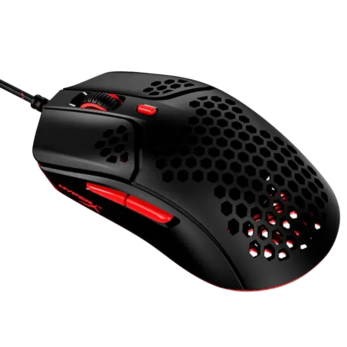 Игровая мышь HyperX Pulsefire Haste Проводное Чёрный/Красный