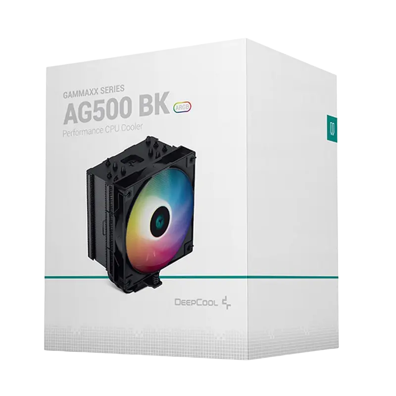 Кулер для процессора Deepcool AG500 BK ARGB 120 мм