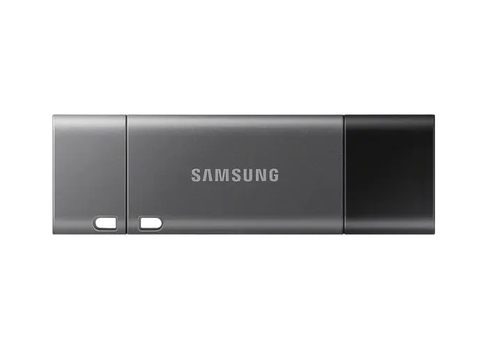 USB Flash накопитель Samsung DUO Plus 64ГБ Черный/Серый