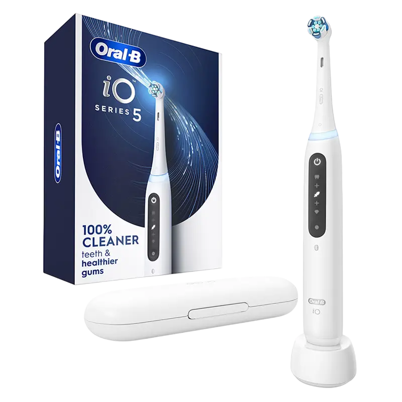 Periuță de dinți electrică Pentru adulți Braun iO Series 5 Alb