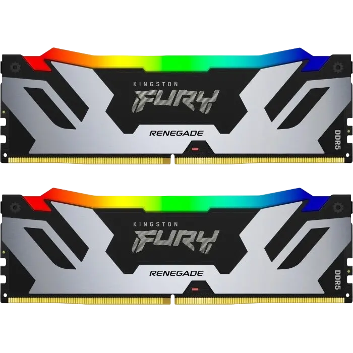 Memorie RAM Kingston FURY Renegade RGB FURY Renegade RGB 32GB Negru/Argintiu