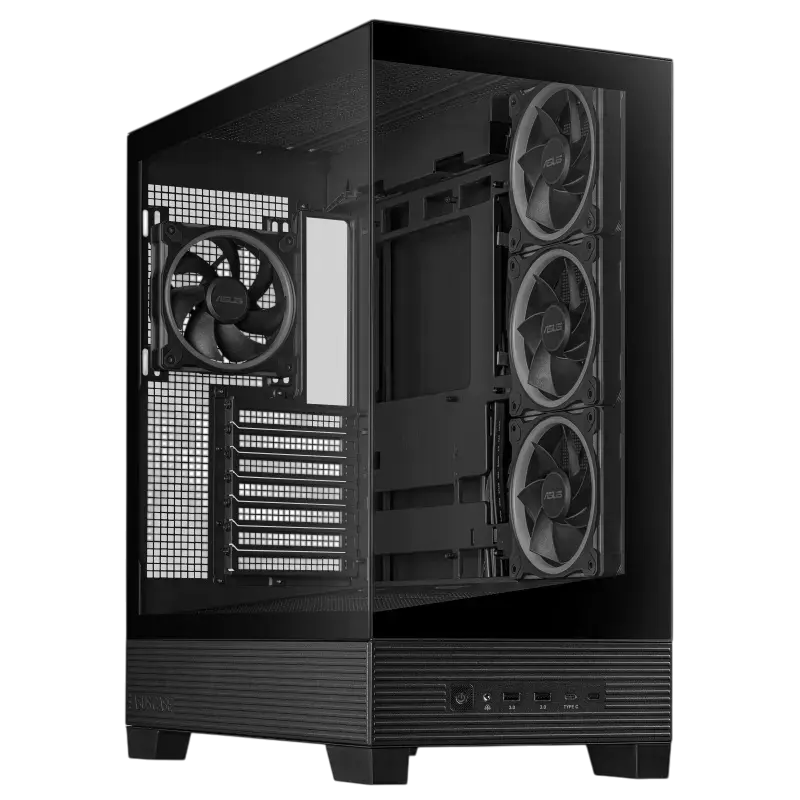 Компьютерный корпус ASUS A31 PLUS TG ARGB Midi-Tower Черный