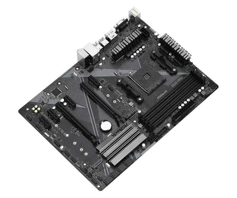 Материнская плата ASRock B450 PRO4 R2.0 AM4 ATX
