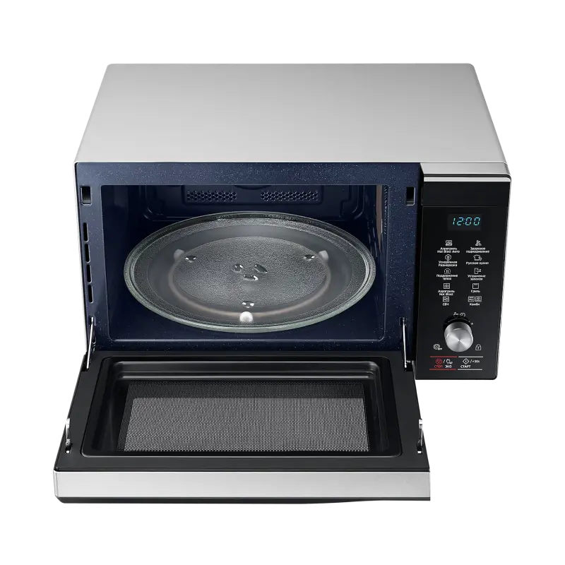 Микроволновая печь Samsung MC32K7055CT/BW Нержавеющая сталь