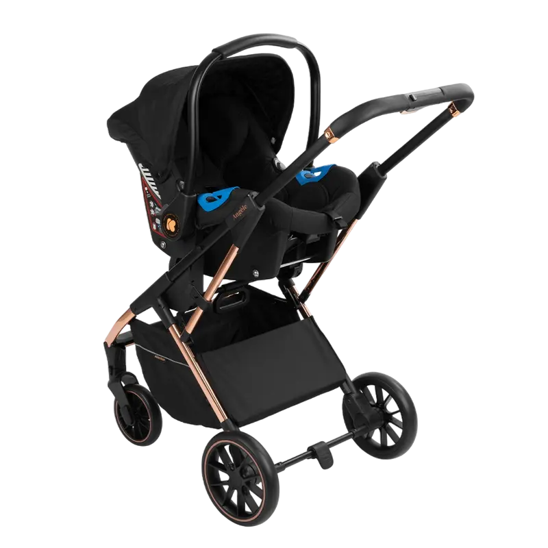 Коляска 3-в-1 Kikka Boo Angele Черный