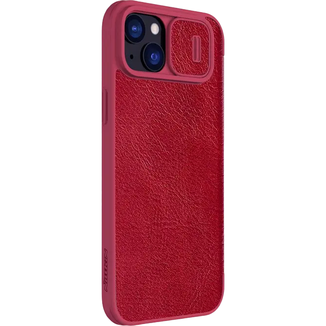 Husă tip carte Nillkin Apple iPhone 15 Plus Qin Pro Qin Pro Roșu