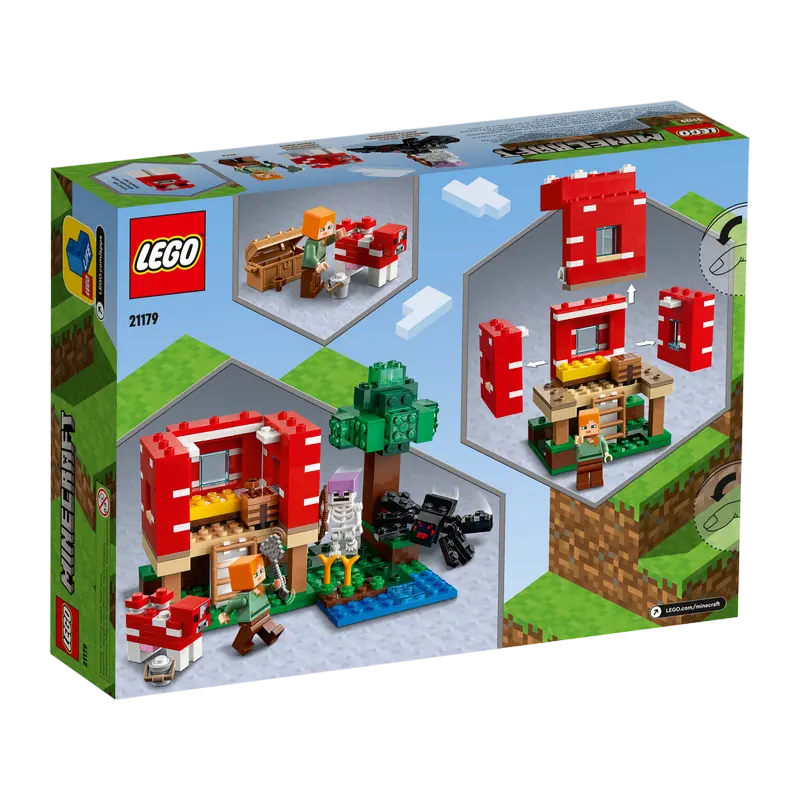Constructor LEGO The Mushroom House Multicolor