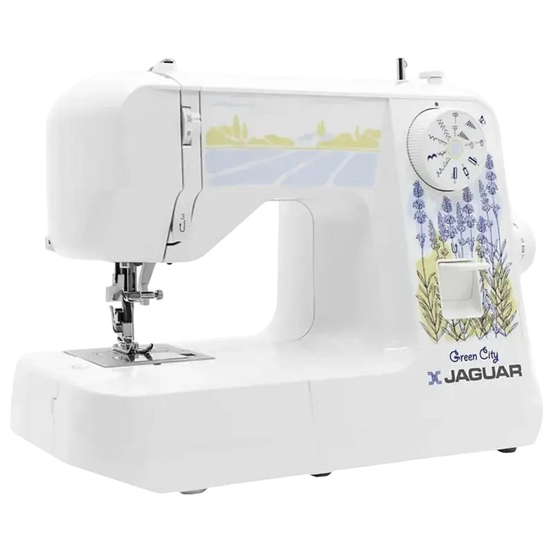 Швейная машина JAGUAR GREEN CITY White Green