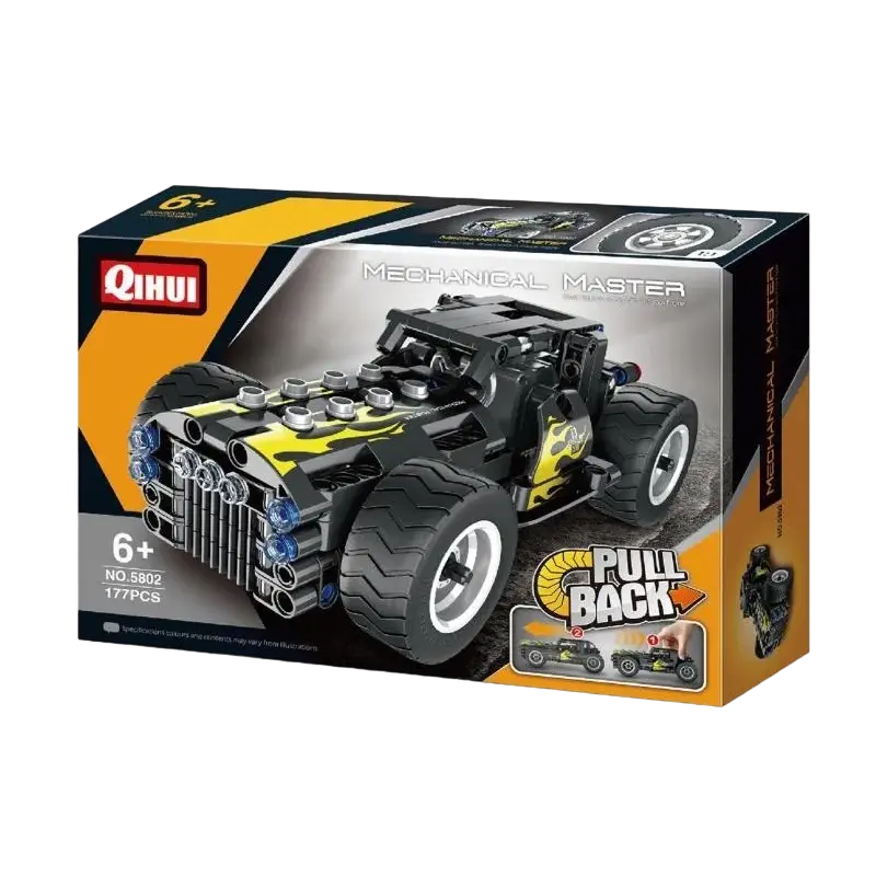 Конструктор iM.Master Pull Back Car Черный