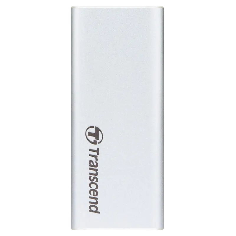 Внешний портативный SSD накопитель Transcend ESD260C 1 ТБ Серебристый