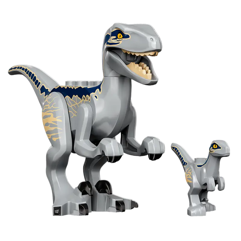 Конструктор LEGO Blue & Beta Velociraptor Capture Разноцветный
