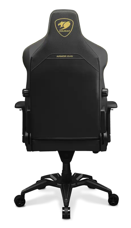 Игровое кресло Cougar ARMOR EVO ПВХ Кожа Черный/Золотой