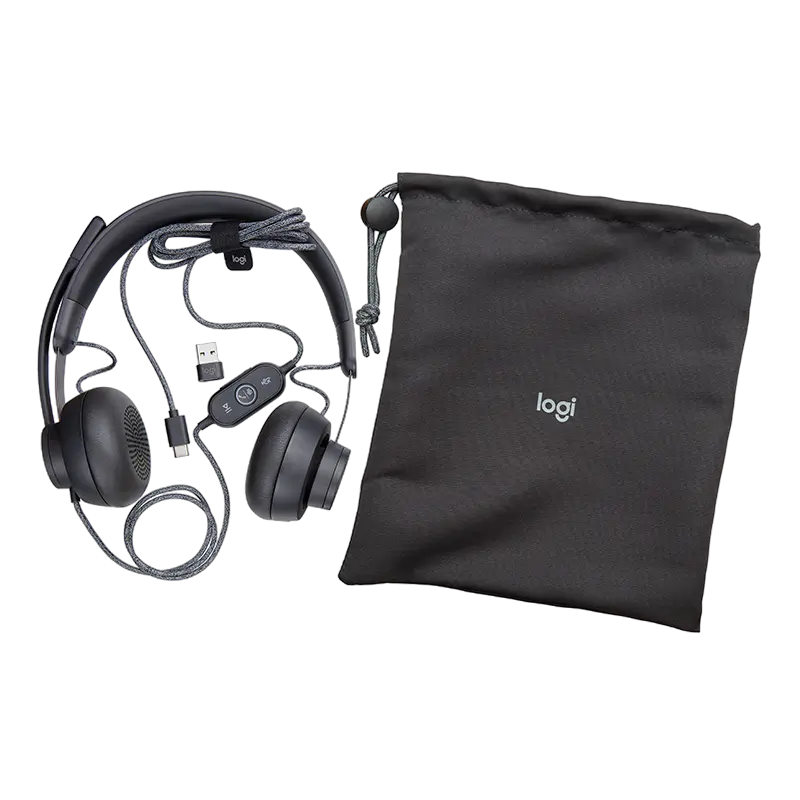 Căști Logitech Zone Negru