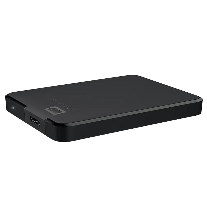Внешний портативный жесткий диск Western Digital WD Elements 4 ТБ Чёрный