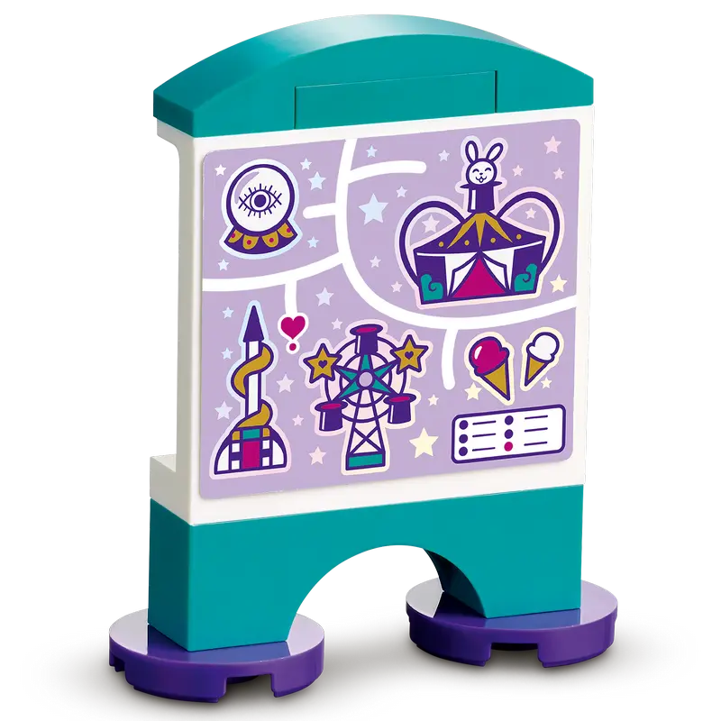 Конструктор LEGO Magical Ferris Wheel and Slide Разноцветный