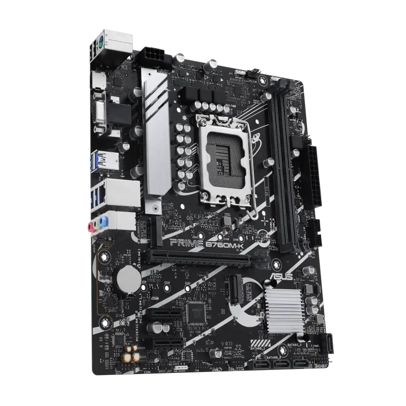 Материнская плата ASUS PRIME B760M-K LGA1700 Micro-ATX