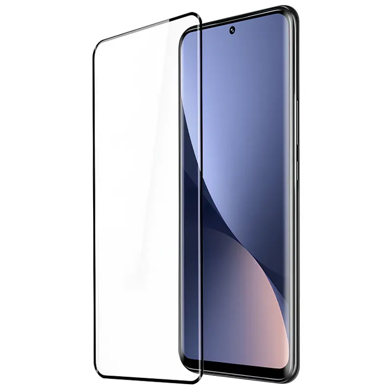 Защитное стекло Xcover Xiaomi 12 Pro Full Glue Premium Full Glue Premium Черный