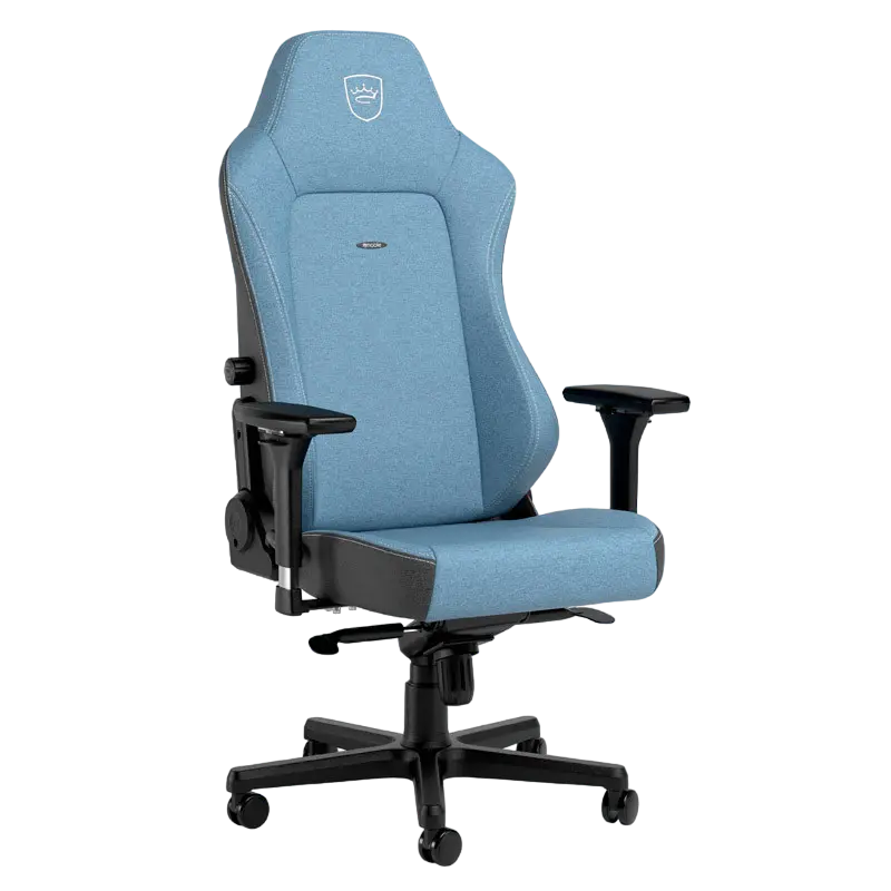 Scaun Gaming Noblechairs Hero Two Tone Blue Limited Edition Textil Albastru