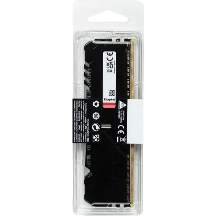 Оперативная память Kingston FURY Beast RGB FURY Beast 8 ГБ Чёрный