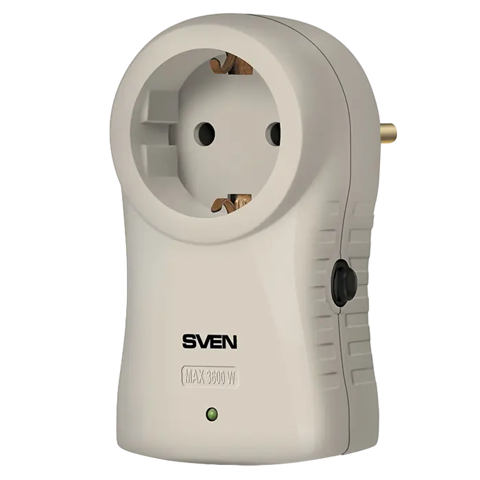 Prelungitor electric SVEN SF-S1 Alb