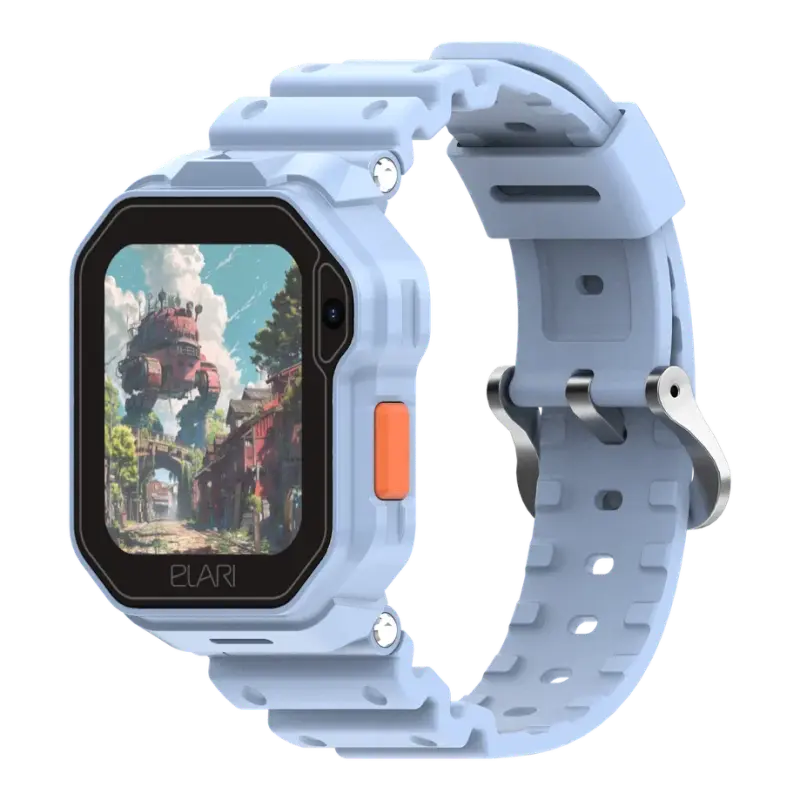 Ceas pentru copii Elari KidPhone Techno 4G Albastru