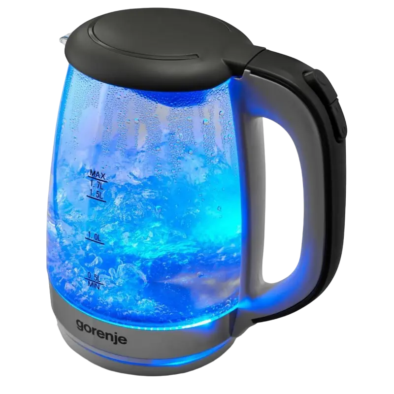 Электрочайник Gorenje K17GXG Нержавеющая Сталь | Черный