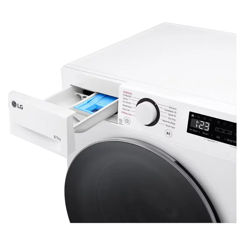 Стирально-сушильная машина LG F2DR508S1W Белый