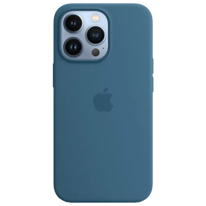 Чехол Apple iPhone 13 Pro Max Silicone Case MagSafe A2708 Силиконовый Чехол Blue Jay