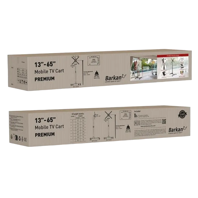 Кронштейн для телевизора BARKAN SW310H Черный