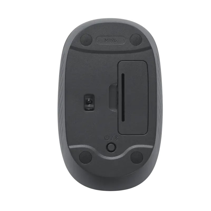 Беcпроводная мышь Logitech M196 Беспроводное Графитовый