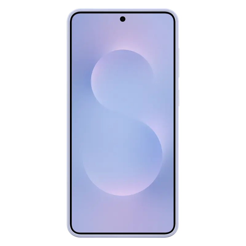 Чехол Samsung Galaxy S25 Edge Silicone Cover Силиконовый Чехол Голубой