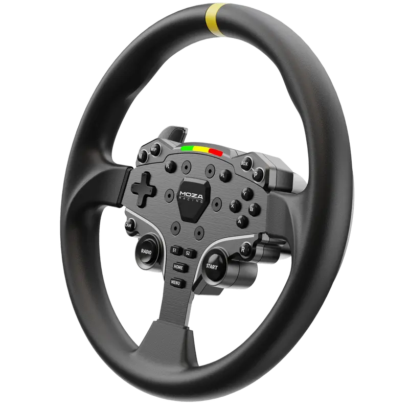 Baza Volanului MOZA 12-inch Round Wheel Mod for ESX Negru