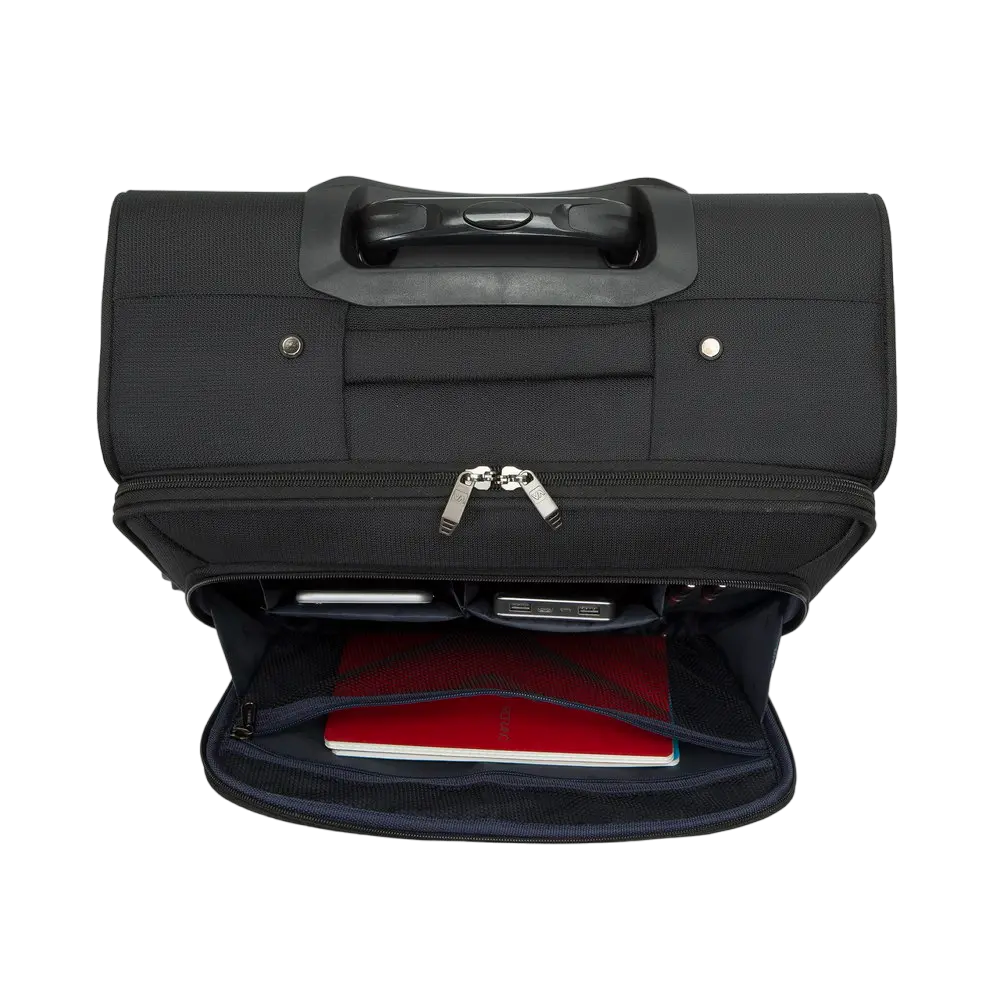 Valiză pentru bagaj Rivacase Tegel Negru