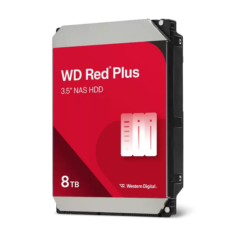 Жесткий диск Western Digital WD Red Plus WD Red Plus™ 8 TБ