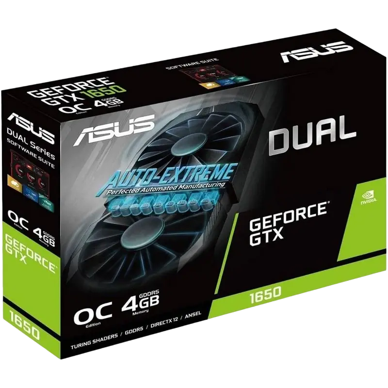 Видеокарта ASUS Dual GeForce GTX 1650 OC